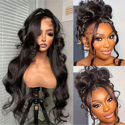 Brazillian Body Wave 360 Full Lace Front Wigs Human Hair Pre Plucked with Baby Hair