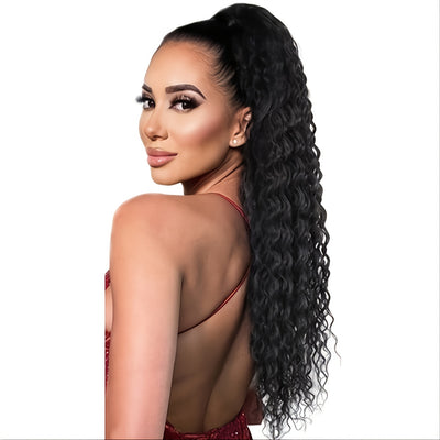 Long Curly Hair Ponytail Synthetic Ponytail