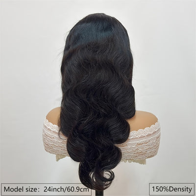 Brazillian Body Wave 360 Full Lace Front Wigs Human Hair Pre Plucked with Baby Hair