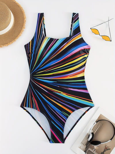 Plus Size Fashionable One Piece Swimsuit