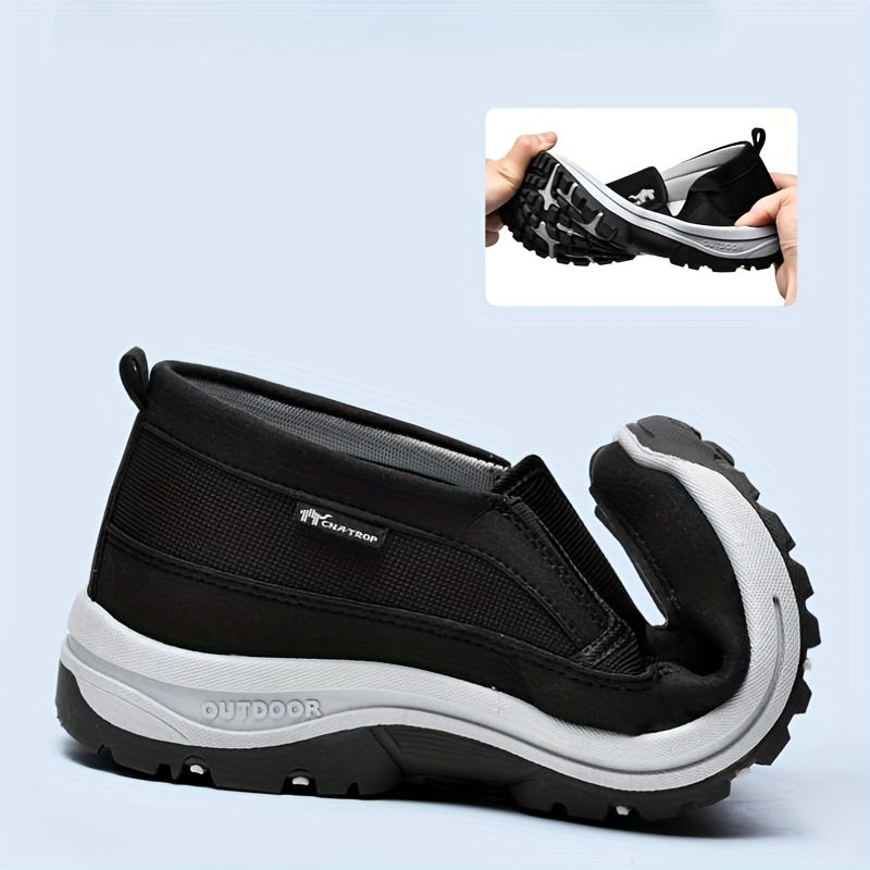 Men's Slip-on Sneakers - Comfortable And Breathable Walking Shoes