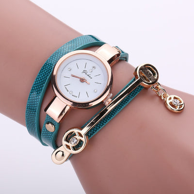 Women Quartz Wristwatch & Casual Bracelet