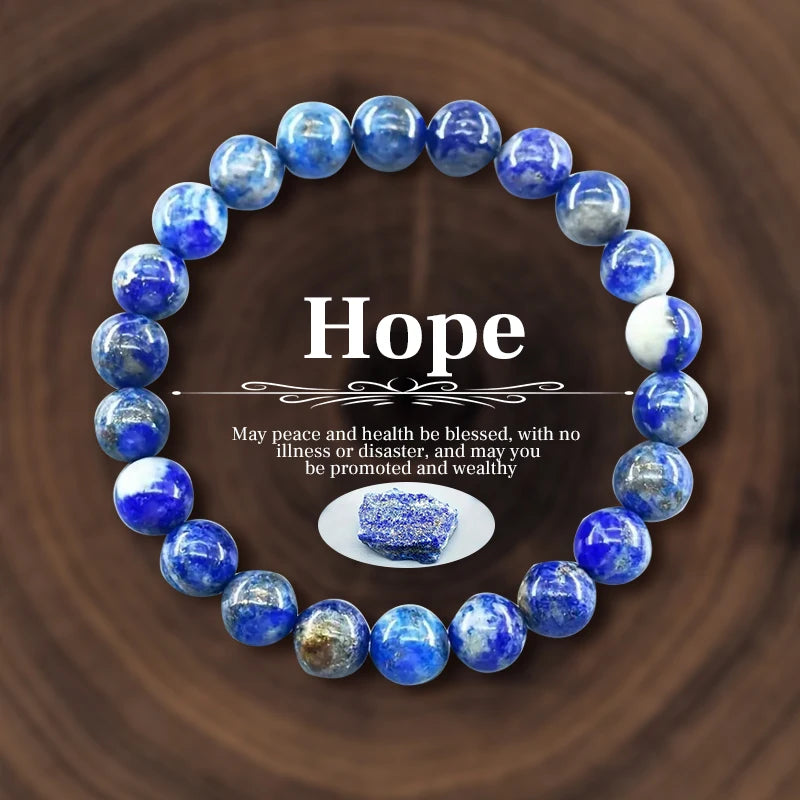 Natural Stone Beads Happiness and Healing Bracelet For Women