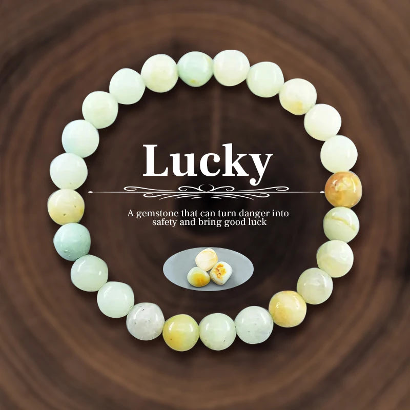 Natural Stone Beads Happiness and Healing Bracelet For Women