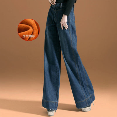 Women Baggy High Waist Denim Vintage Jeans