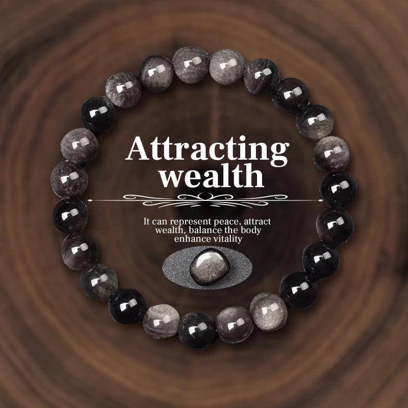 Natural Stone Beads Happiness and Healing Bracelet For Women