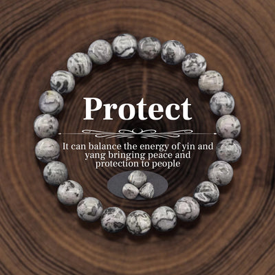 Natural Stone Beads Happiness and Healing Bracelet For Women
