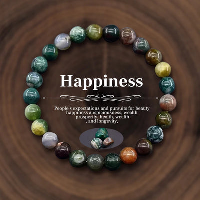 Natural Stone Beads Happiness and Healing Bracelet For Women