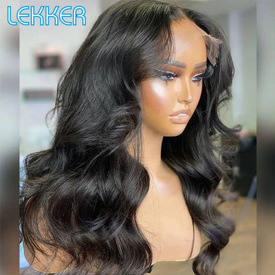 Brazilian Remy Body Wave 13x4 Lace Frontal Human Hair Wavy Wig