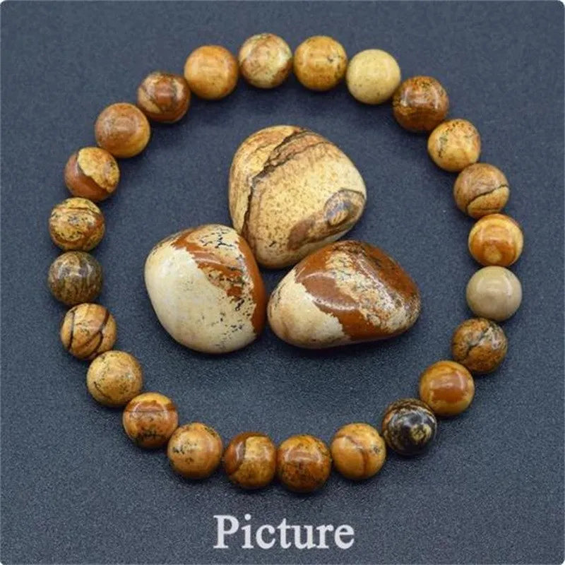Natural Stone Beads Happiness and Healing Bracelet For Women