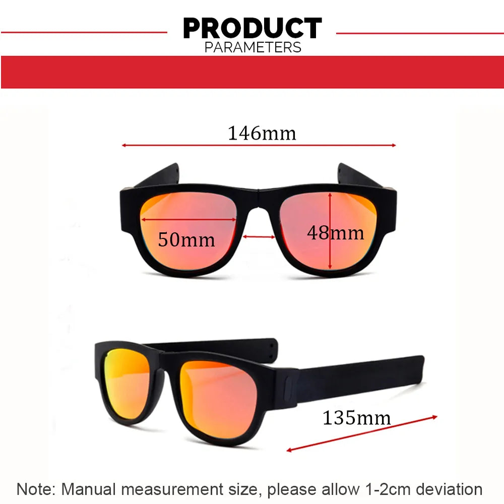 Foldable Polarized Sunglasses Braclet