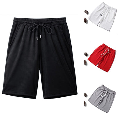 Men Stretch Quick Dry Shorts With Pockets