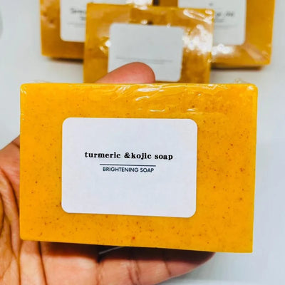 Turmeric Kojic Acid Glow Cleaning Soap for Dark Spot and Acne