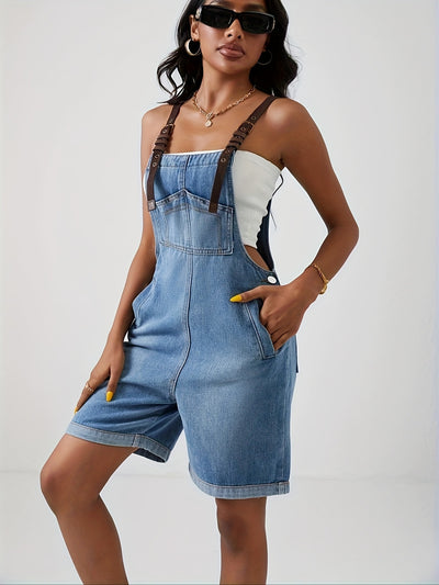 Women Denim Romper