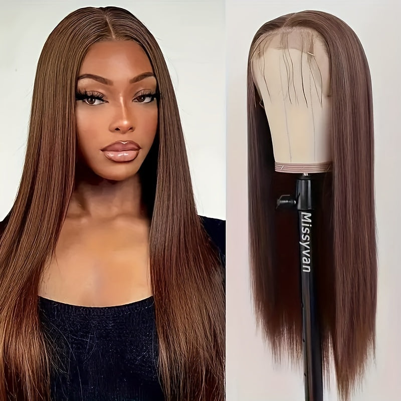 250% Density 13×6 Glueless Straight Human Hair Wigs Pre Plucked With Baby Hair