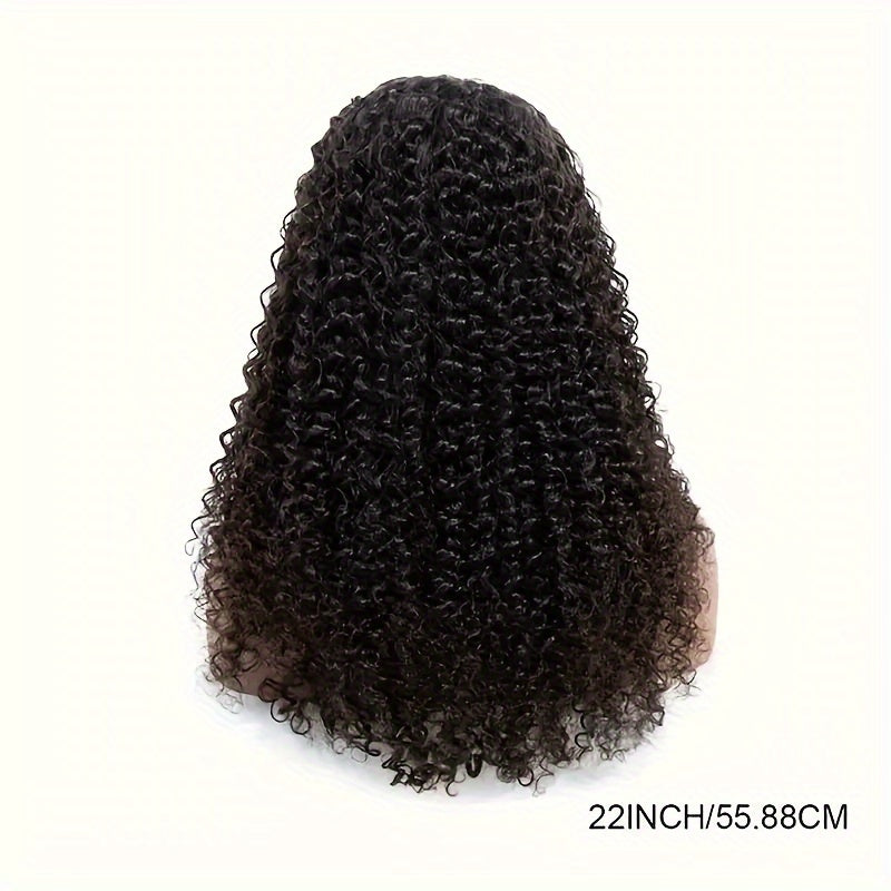 Put On And Go 13x6 Water Wave Glueless Human Hair Pre Plucked Pre Cut Human Hair Wig