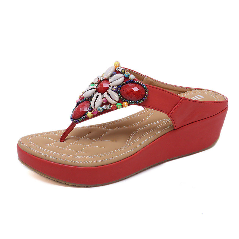 Women Bohemian Beach Sandals