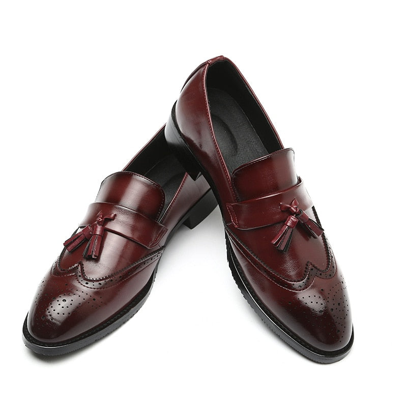 Big Size  Men Leather Loafers