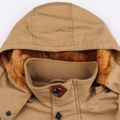 Men Winter Thick Warm Fleece Jacket