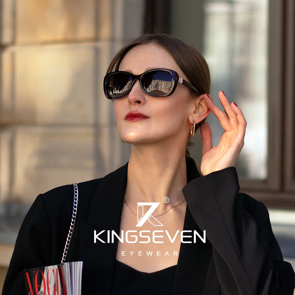 Women Gradient Polarized Lens Luxury Sunglasses
