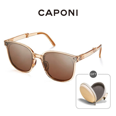Women Fashion Polarized UV400 Foldable Sunglasses With Box