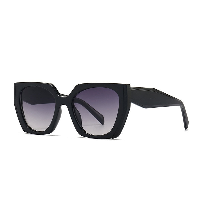 Women Square Retro Trendy Sunglasses