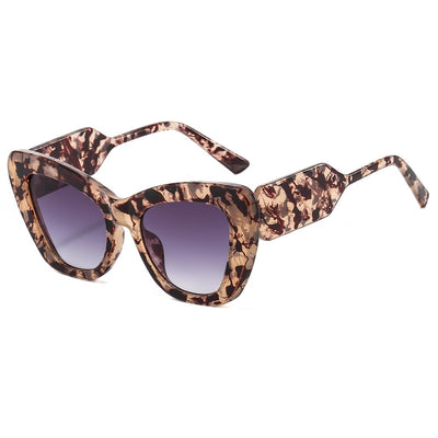 Women Vintage Luxury Oversized UV400 Sunglasses