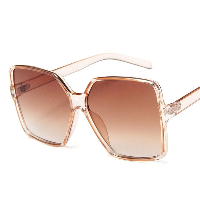 Women Fashion Oversize Gradient Sunglasses