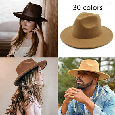 Men/Women Winter Fedora Winter Hat
